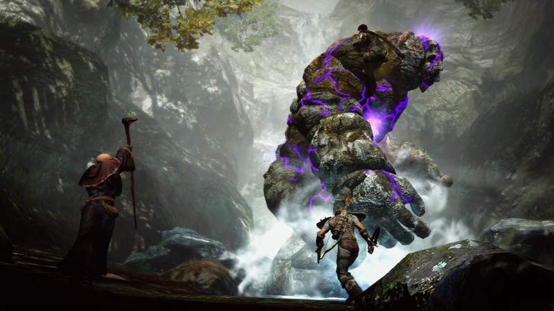Illustration for article titled The Laser-Shooting Golem of Dragon's Dogma